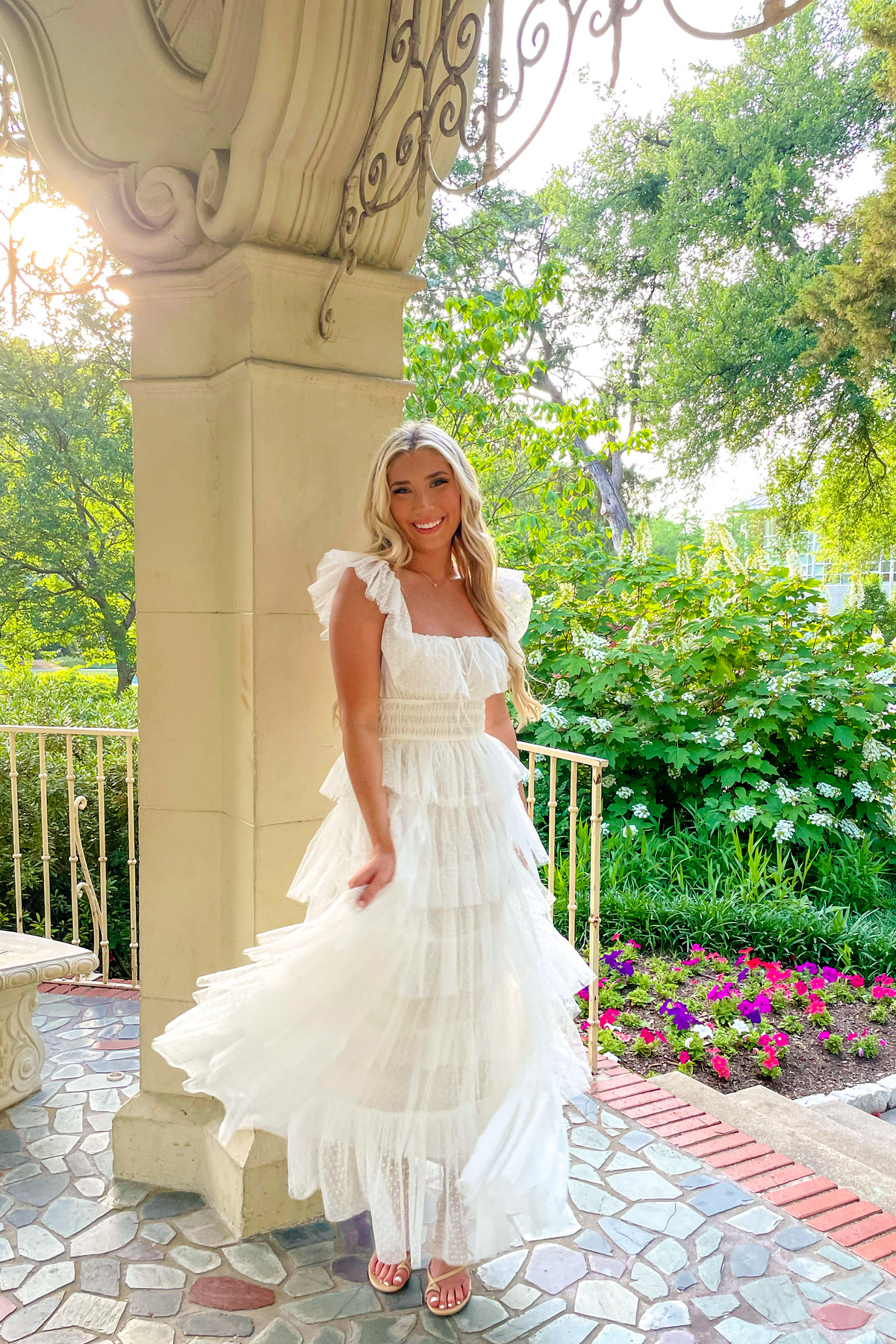Anastasia Maxi Dress Bluebonnet Babes