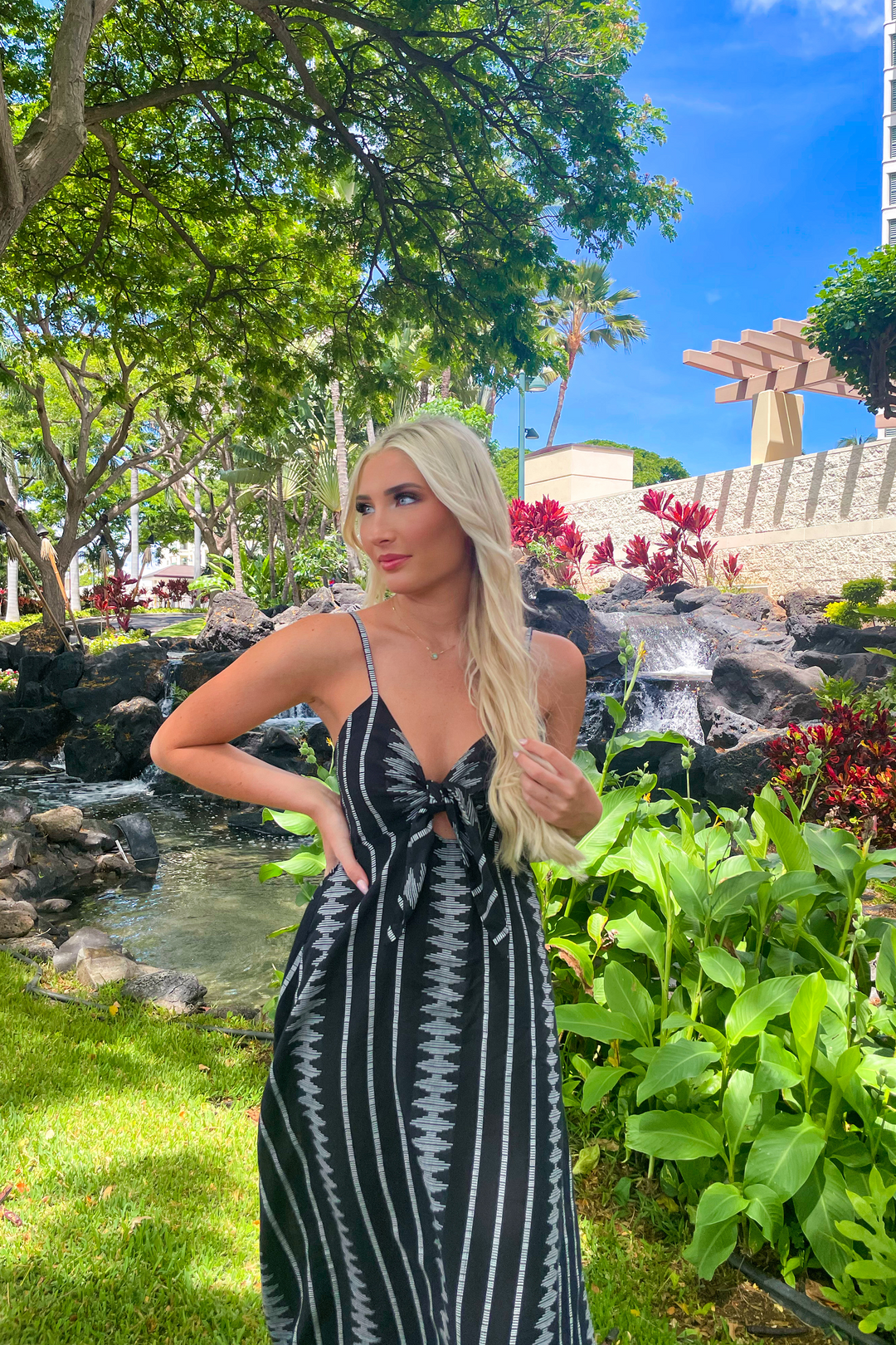 bondi beach dress Maxi Pocono Associations Arrowhead Lake, __Guard-Dance Ocean beach loop closure and is Color:True Navy