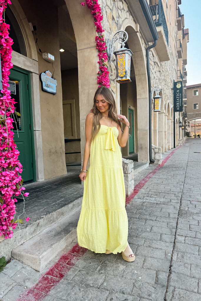 The Brighton Maxi in Yellow