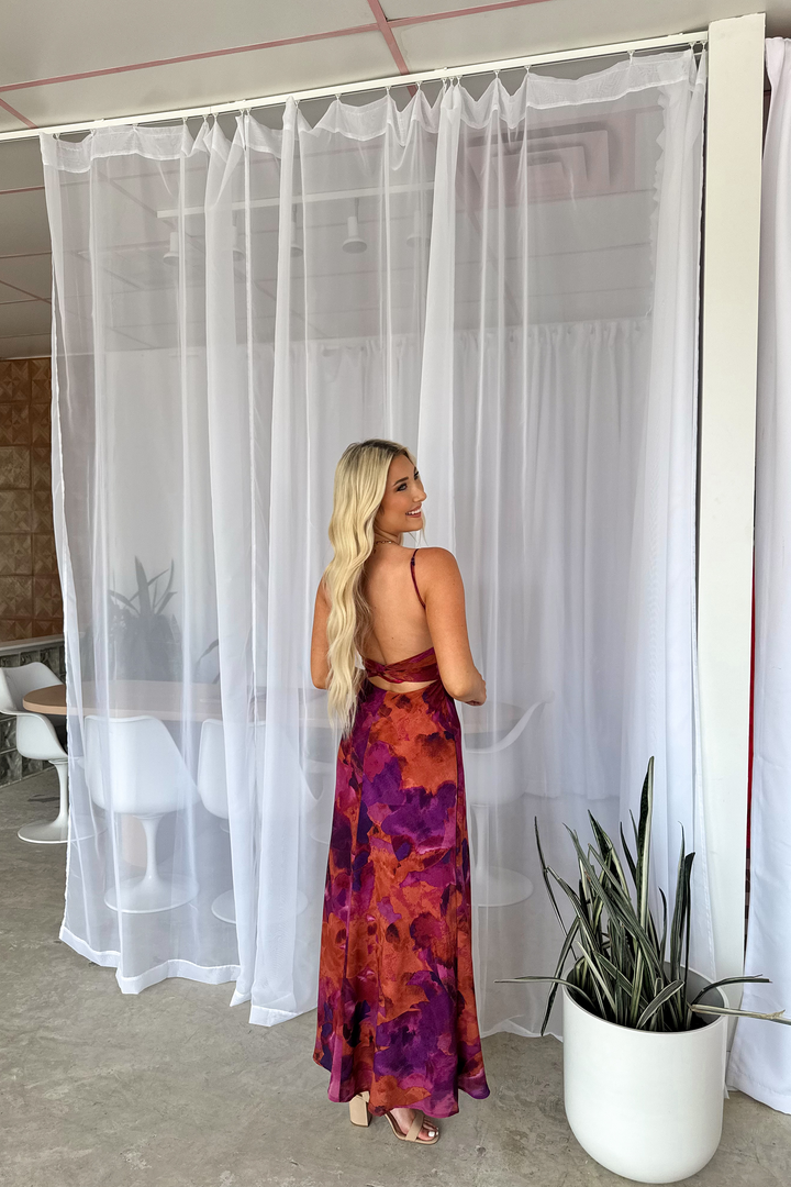 knee length dresses for ladies Calanthe Maxi Dress