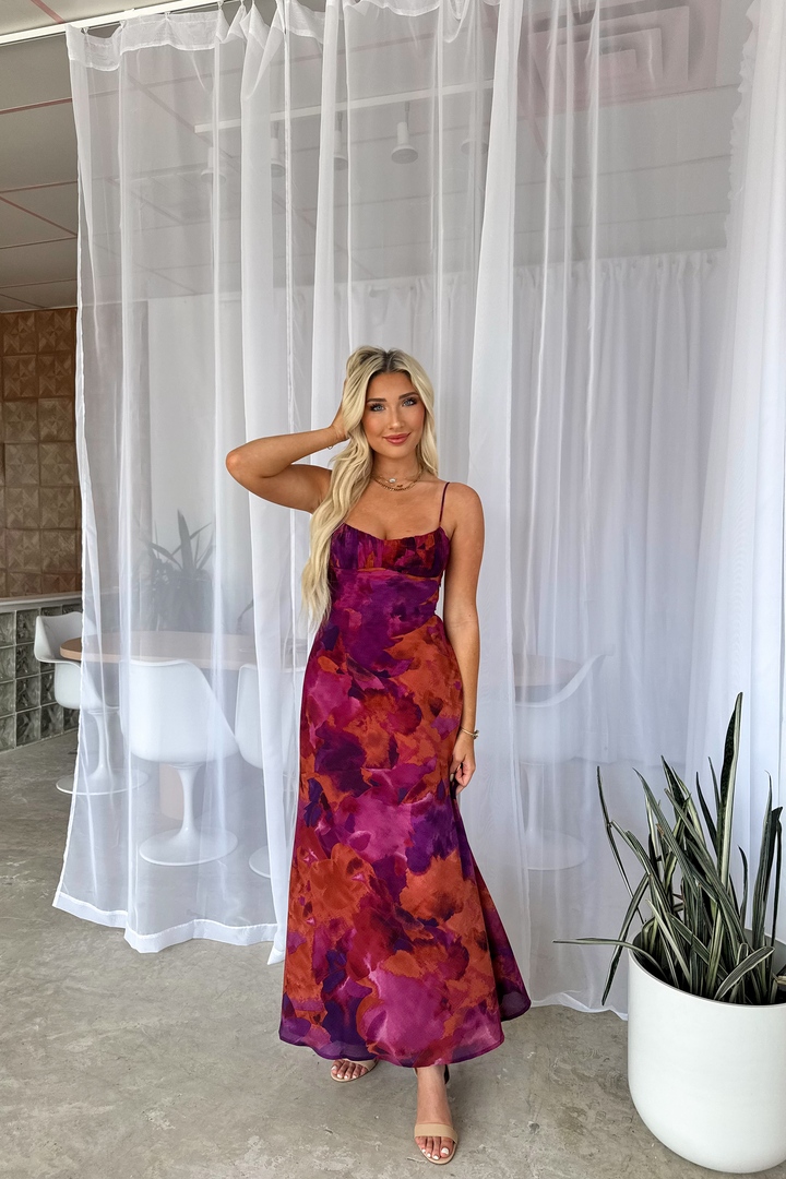 Sangria Sunset Maxi Dress – Bluebonnet Babes